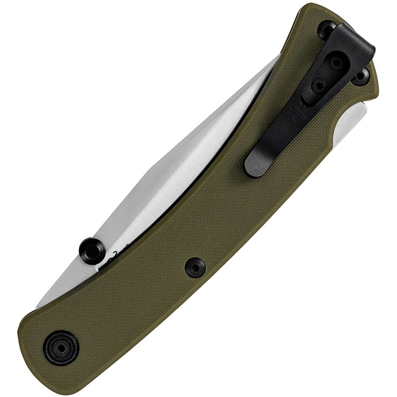 Buck 110 Slim Pro TRX Folding Knife 3.75" CPM S30V Steel Blade OD Green Cerakote Stainless Steel Handle 110GRS3 -Buck - Survivor Hand Precision Knives & Outdoor Gear Store