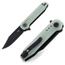 Bestech Knives Syntax Linerlock Folding Knife 2.88" 154CM Steel Blade Jade G10 Handle KG41C -Bestech Knives - Survivor Hand Precision Knives & Outdoor Gear Store