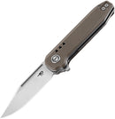 Bestech Knives Syntax Liner Folding Knife 2.88" 154CM Steel Blade Beige G10 Handle KG41B -Bestech Knives - Survivor Hand Precision Knives & Outdoor Gear Store