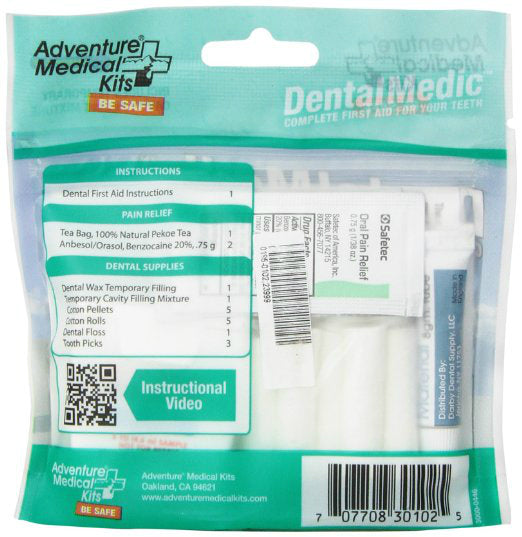 Adventure Medical Dental Medic Packaged In DryFlex Bag For The Ultimate In Ultralight First Aid Kit AD0102 -Adventure Medical - Survivor Hand Precision Knives & Outdoor Gear Store