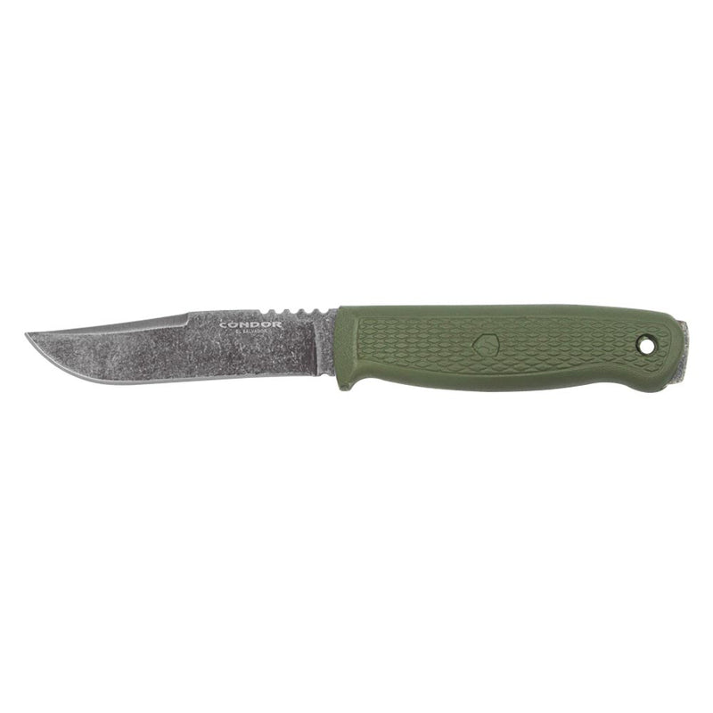 Condor Bushglider Fixed Knife 4.25" 1095HC Steel Full Blade Polypropylene Handle TK394942HC -Condor - Survivor Hand Precision Knives & Outdoor Gear Store