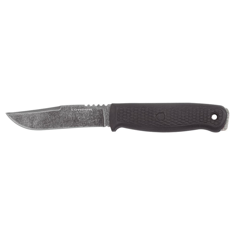 Condor Bushglider Fixed Knife 4.25" 1095HC Steel Blade Black Polypropylene Handle TK395042HC -Condor - Survivor Hand Precision Knives & Outdoor Gear Store