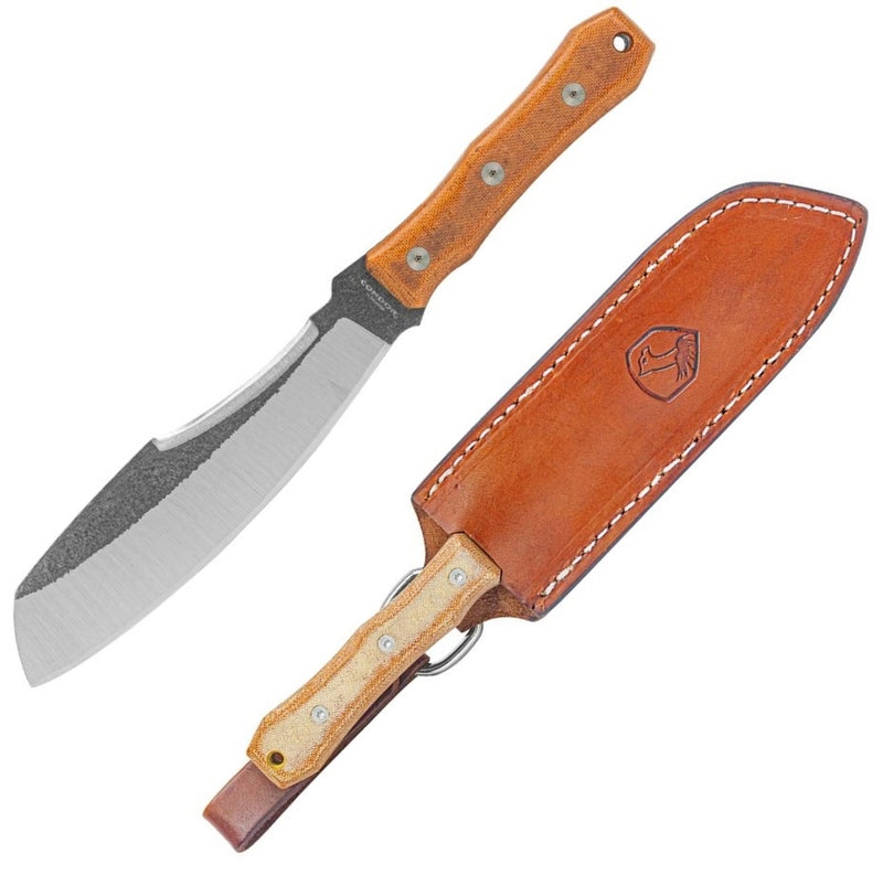 Condor Mountain Pass Fixed Knife 6.25" 440C Steel Blade Canvas Micarta Handle TK2018625C -Condor - Survivor Hand Precision Knives & Outdoor Gear Store