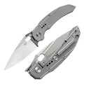 Bestech Knives Exploit Folding Knife 3.13" S35VN Steel Blade Gray Titanium Handle KT2005A -Bestech Knives - Survivor Hand Precision Knives & Outdoor Gear Store