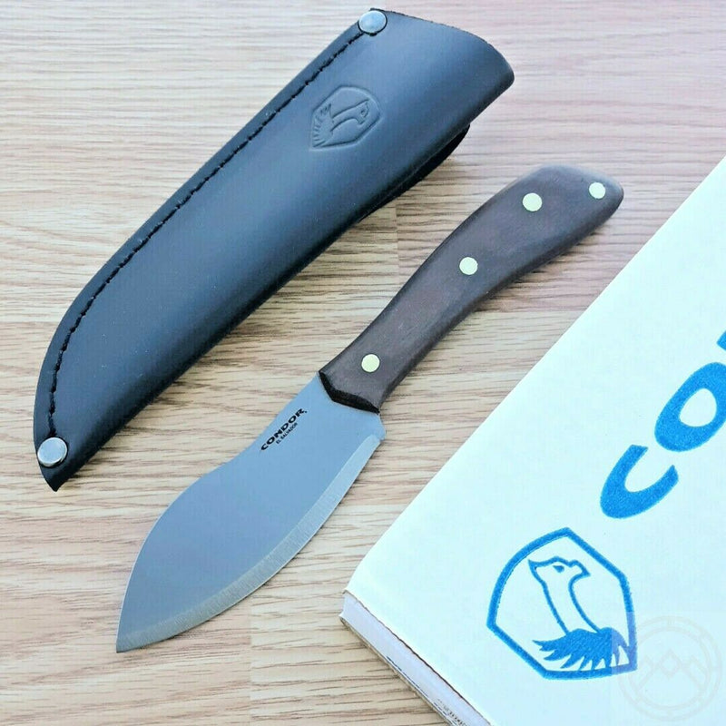 Condor Nessmuk Fixed Knife 4.125" 1075HC Steel Full Tang Blade Walnut Handle TK2304HC -Condor - Survivor Hand Precision Knives & Outdoor Gear Store