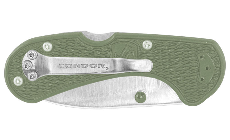 Condor Cadejo Folding Knife 2.63" 14C28N Sandvik Steel Blade Polypropylene Handle TK80625SK -Condor - Survivor Hand Precision Knives & Outdoor Gear Store