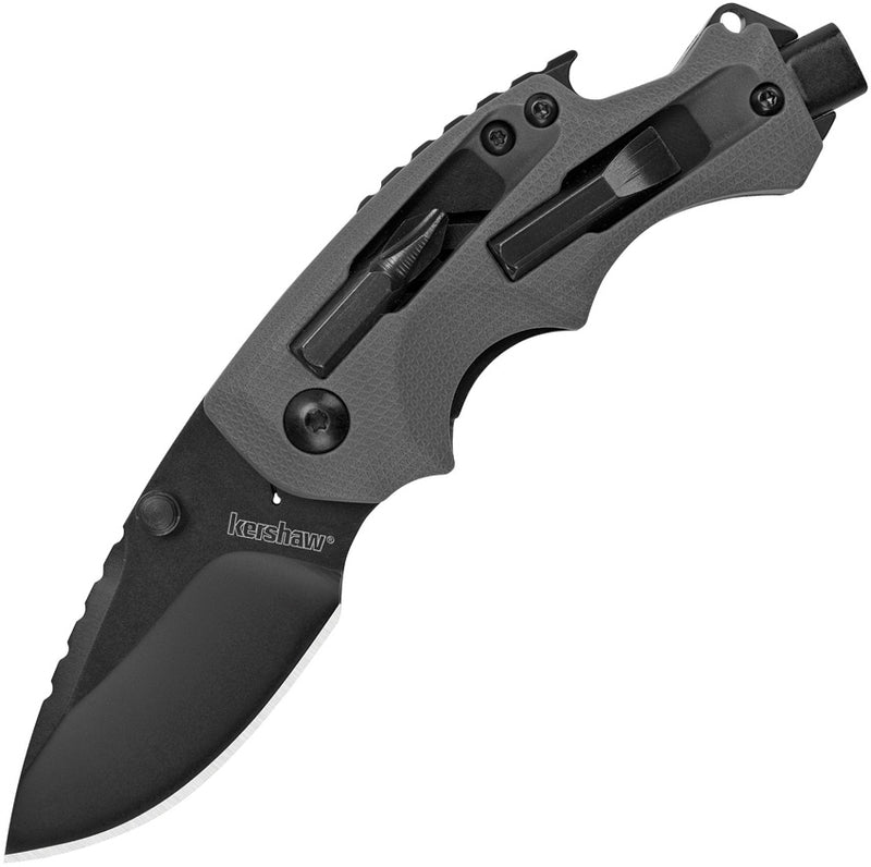 Kershaw Shuffle DIY Folding Knife 2.25" 8Cr13MoV Stainless Gray GRN Handle 8720 -Kershaw - Survivor Hand Precision Knives & Outdoor Gear Store