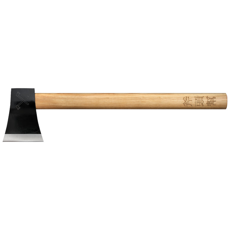 Cold Steel Gang Hatchet Fixed Knife 1055 Carbon Steel Blade Brown Wood Handle 90AXG -Cold Steel - Survivor Hand Precision Knives & Outdoor Gear Store