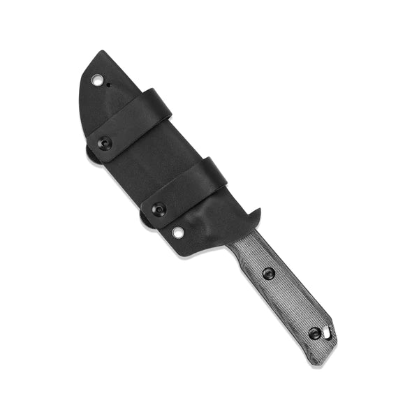 Kizer Cutlery Begleiter Fixed Knife 3.75" D2 Steel Blade Black Micarta Handle 1045C1 -Kizer Cutlery - Survivor Hand Precision Knives & Outdoor Gear Store