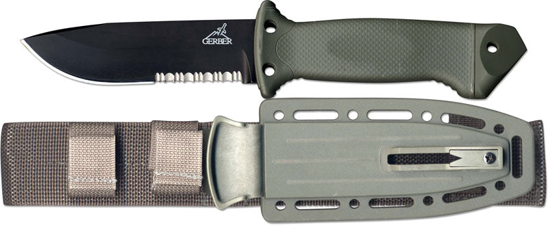 Gerber LMF II Infantry Fixed Knife 4.88" 420HC Steel Full Tang Blade Nylon Handle 1626 -Gerber - Survivor Hand Precision Knives & Outdoor Gear Store