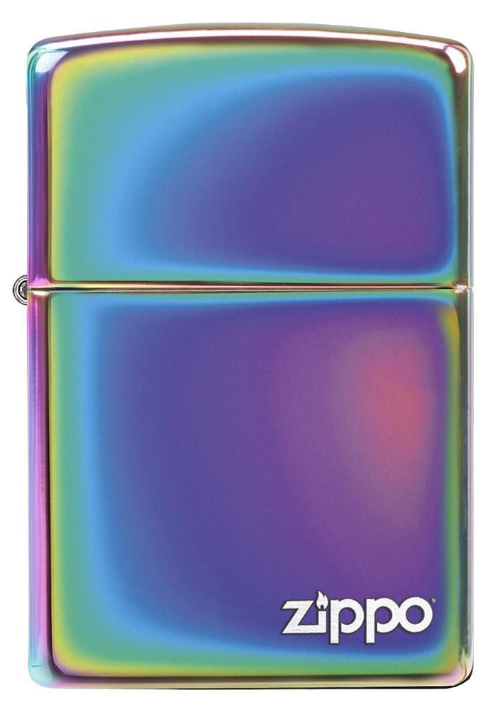 Zippo Lighter Spectrum With Logo Windproof Refillable All Metal Construction Made In USA 19003 -Zippo - Survivor Hand Precision Knives & Outdoor Gear Store