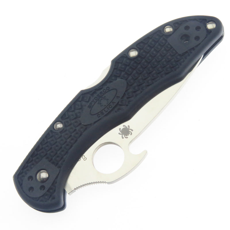 Spyderco Delica 4 Lockback Folding Knife 3" VG-10 Steel Blade Gray FRN Handle C11PGYW -Spyderco - Survivor Hand Precision Knives & Outdoor Gear Store