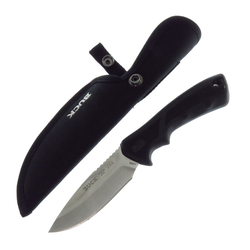 Buck Bucklite Max II Large Fixed Knife 4" 420HC Steel Blade Dynaflex Rubber Handle 685BKS -Buck - Survivor Hand Precision Knives & Outdoor Gear Store