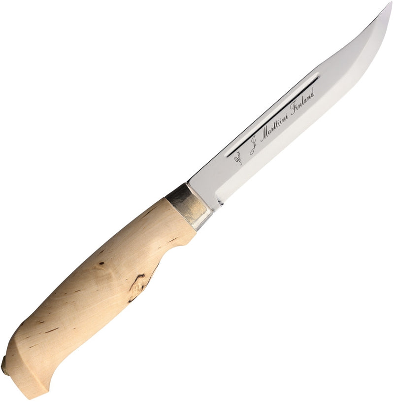 Marttiini Lynx 138 Fixed Knife 13" Stainless Steel Blade Curly Birch Handle 138010C -Marttiini - Survivor Hand Precision Knives & Outdoor Gear Store