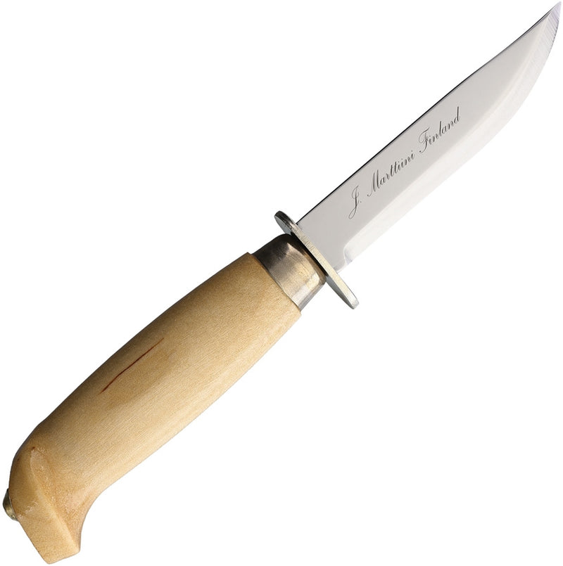 Marttiini Scout Fixed Knife 9" Stainless Steel Blade Curly Birch Handle 508010C -Marttiini - Survivor Hand Precision Knives & Outdoor Gear Store