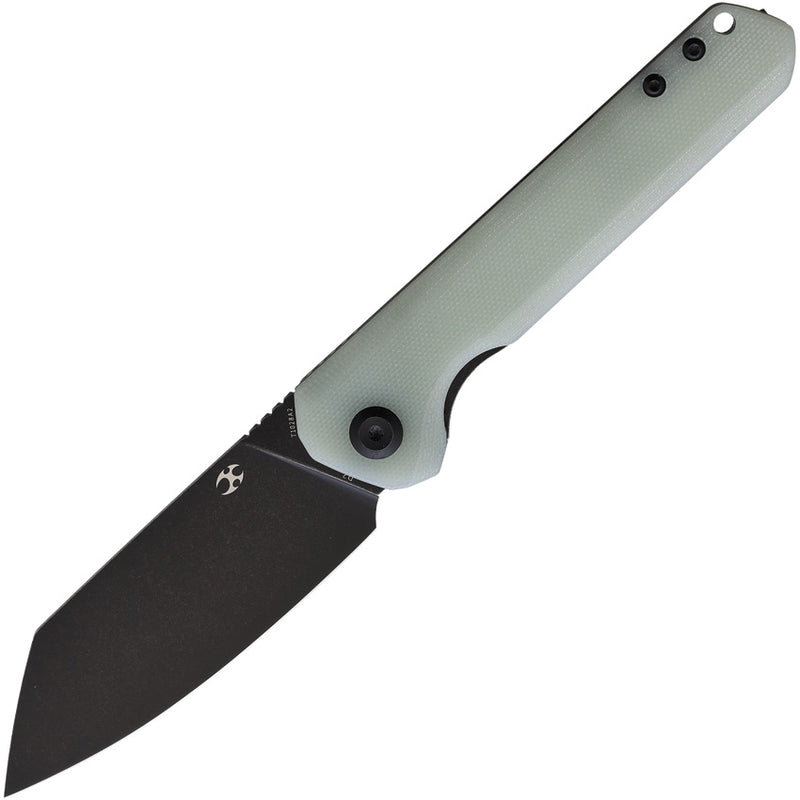 Kansept Knives Bulldozer Folding Knife 3.75" D2 Tool Steel Blade Jade G10 Handle 1028A2 -Kansept Knives - Survivor Hand Precision Knives & Outdoor Gear Store