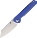 Kansept Knives Bulldozer Folding Knife 3.75" D2 Tool Steel Blade Blue G10 Handle 1028A6 -Kansept Knives - Survivor Hand Precision Knives & Outdoor Gear Store