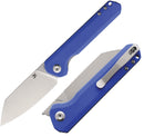 Kansept Knives Bulldozer Folding Knife 3.75" D2 Tool Steel Blade Blue G10 Handle 1028A6 -Kansept Knives - Survivor Hand Precision Knives & Outdoor Gear Store