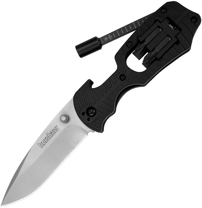 Kershaw Select Fire Multi-Tool Folding Knife 3.25" 8Cr13MoV Steel Blade GRN Handle 1920X -Kershaw - Survivor Hand Precision Knives & Outdoor Gear Store