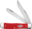 Case XX American Workman Pocket Knife Carbon Steel Blades Red Synthetic Handle 73930 -Case Cutlery - Survivor Hand Precision Knives & Outdoor Gear Store