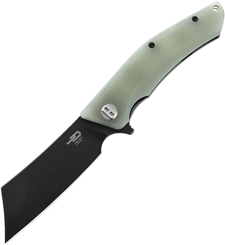 Bestech Knives Cubis Linerlock Folding Knife 3.13" D2 Tool Steel Blade Jade G10 Handle KG42E -Bestech Knives - Survivor Hand Precision Knives & Outdoor Gear Store