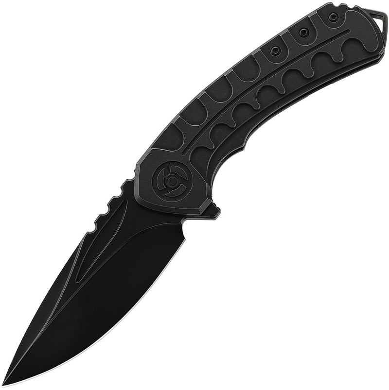 Bestech Knives Buwaya Framelock Folding Knife 3.5" M390 Steel Blade Titanium Handle T2203C -Bestech Knives - Survivor Hand Precision Knives & Outdoor Gear Store