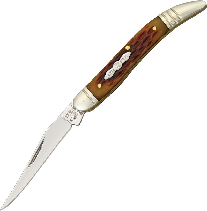 Rough Ryder Baby Folding Knife Stainless Steel Blade Amber Jigged Bone Handle 063 -Rough Ryder - Survivor Hand Precision Knives & Outdoor Gear Store