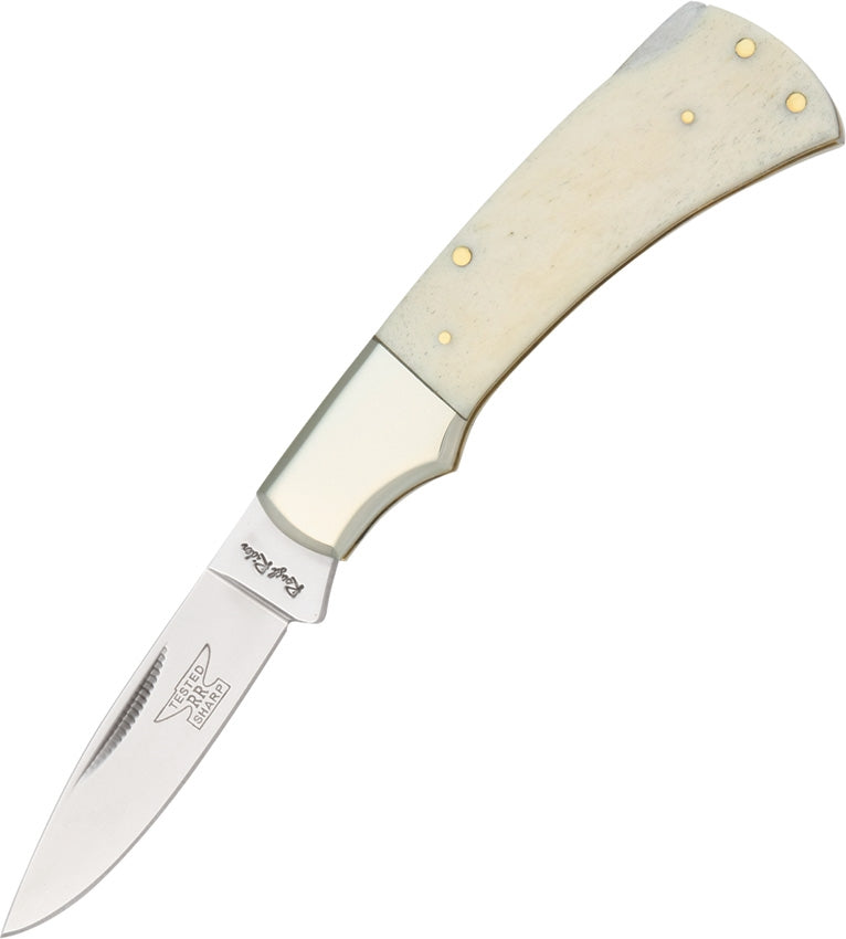 Rough Ryder Lockback Folding Knife Stainless Steel Blade White Smooth Bone Handle 135 -Rough Ryder - Survivor Hand Precision Knives & Outdoor Gear Store