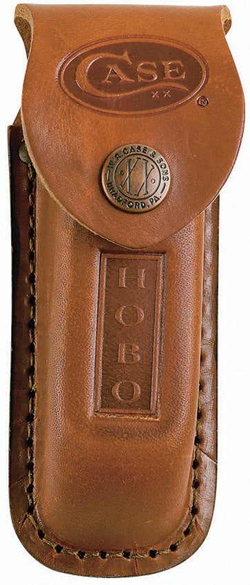 Case XX Hobo Sheath For Use w/Three Blade Hobo Folding Knife Brown Leather 01049 -Case Cutlery - Survivor Hand Precision Knives & Outdoor Gear Store