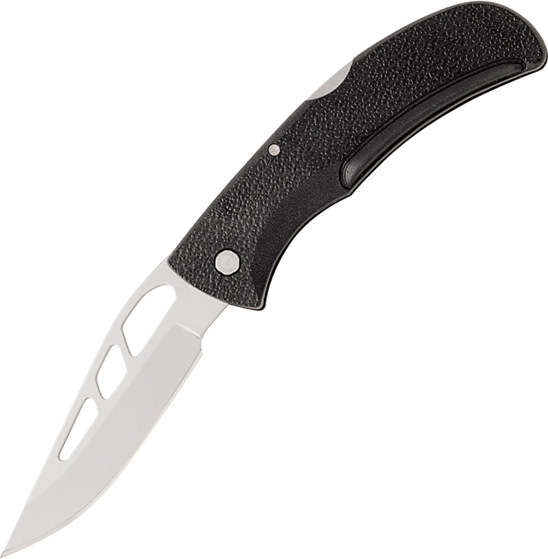 Gerber E-Z Out Folding Knife Stainless Steel Blade Black Rubberized Zytel Handle G6701 -Gerber - Survivor Hand Precision Knives & Outdoor Gear Store