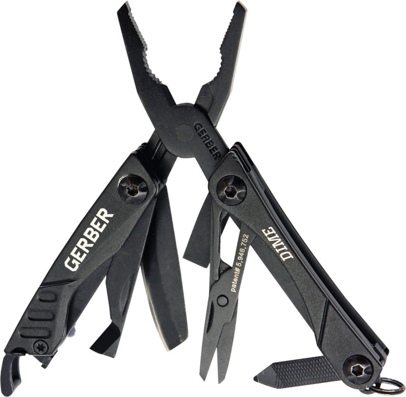 Gerber Dime Micro Multi-Tool Ten 3Cr13 Stainless Components Aluminum Handle 0469 -Gerber - Survivor Hand Precision Knives & Outdoor Gear Store