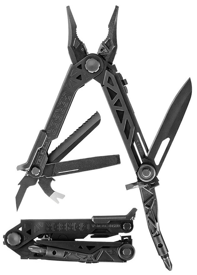 Gerber Center Drive Black W/Bit Set Multi Tool Knife Stainless Handle 1425 -Gerber - Survivor Hand Precision Knives & Outdoor Gear Store