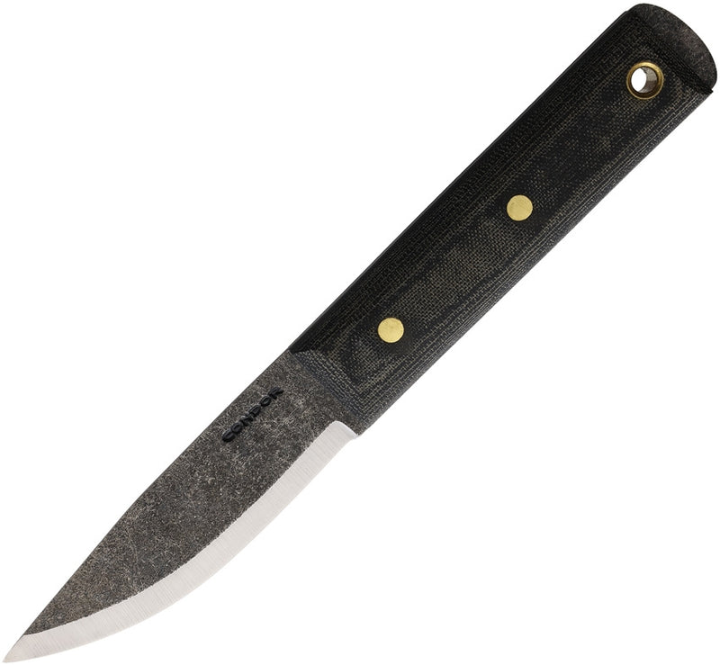 Condor Woodlaw Survival Fixed knife 4" 1075HC Steel Blade Gray Micarta Handle TK2484HC -Condor - Survivor Hand Precision Knives & Outdoor Gear Store