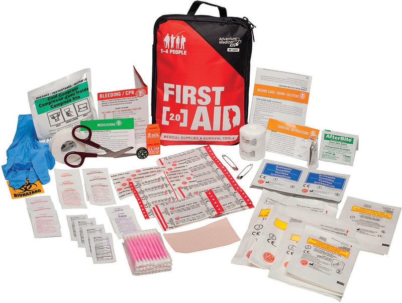 Adventure Medical First Aid Kit 2.0 Comes In Zippered Nylon Storage Bag 0220 -Adventure Medical - Survivor Hand Precision Knives & Outdoor Gear Store