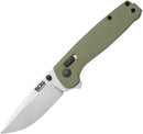 SOG Terminus XR Folding Knife 3" D2 Tool Steel Blade Green Textured G10 Handle TM1022BX -SOG - Survivor Hand Precision Knives & Outdoor Gear Store