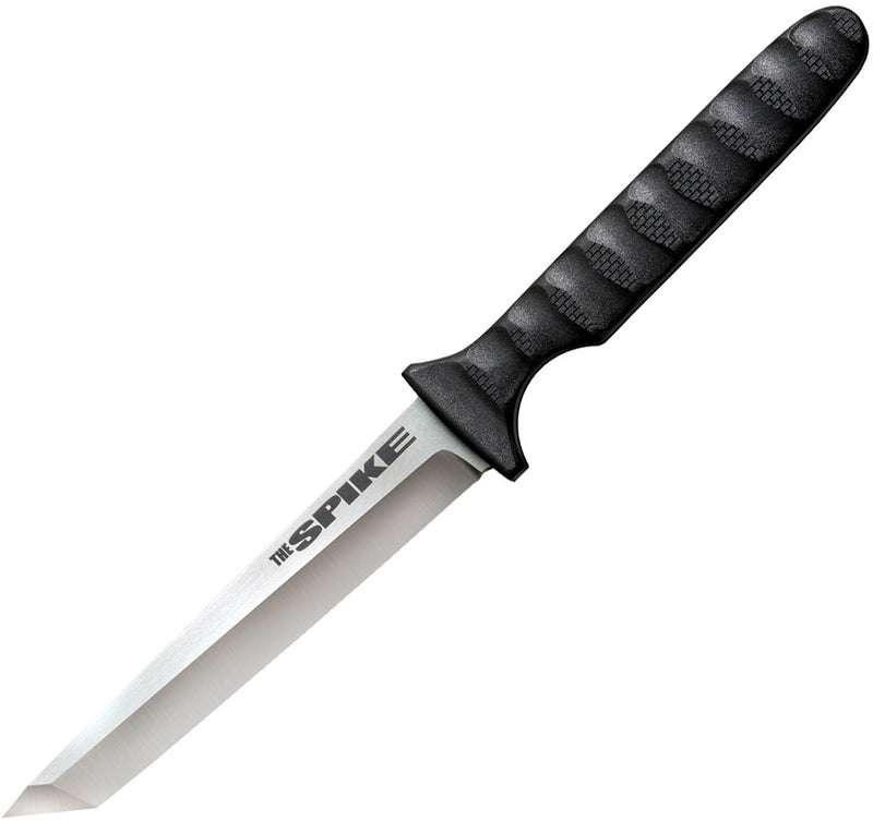 Cold Steel Tanto Spike Fixed Knife 4" 4116 Steel Blade Black Griv-Ex Handle 53NCT -Cold Steel - Survivor Hand Precision Knives & Outdoor Gear Store