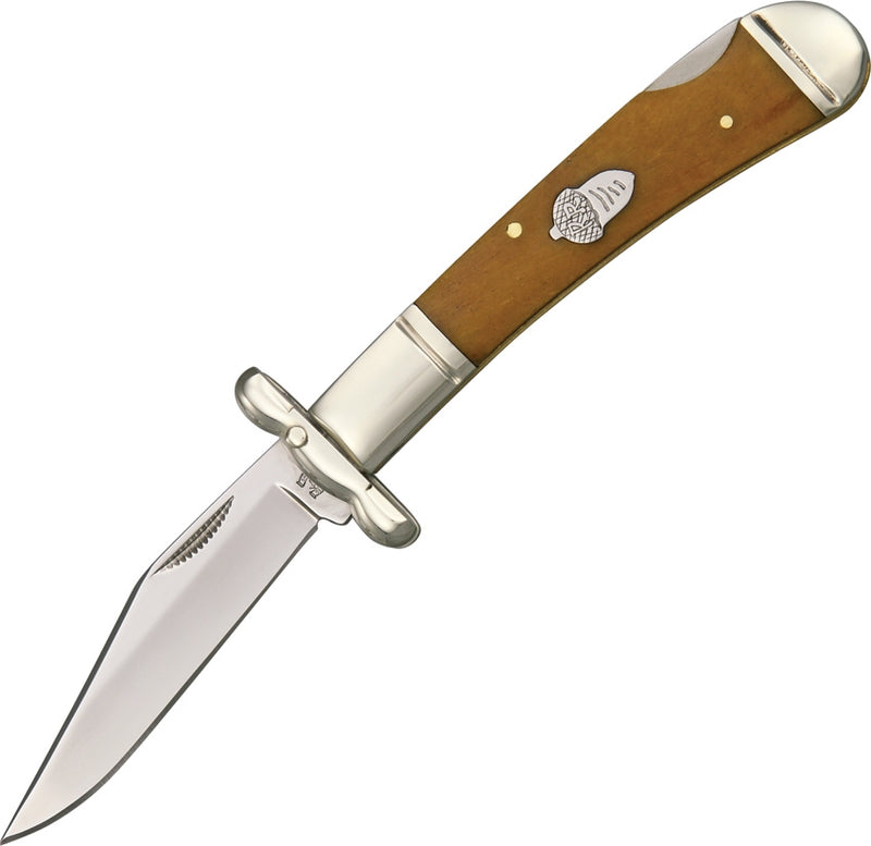 Rough Ryder Small Swing Folding Knife 2.5" 440A Steel Blade Tobacco Smooth Bone Handle 1326 -Rough Ryder - Survivor Hand Precision Knives & Outdoor Gear Store