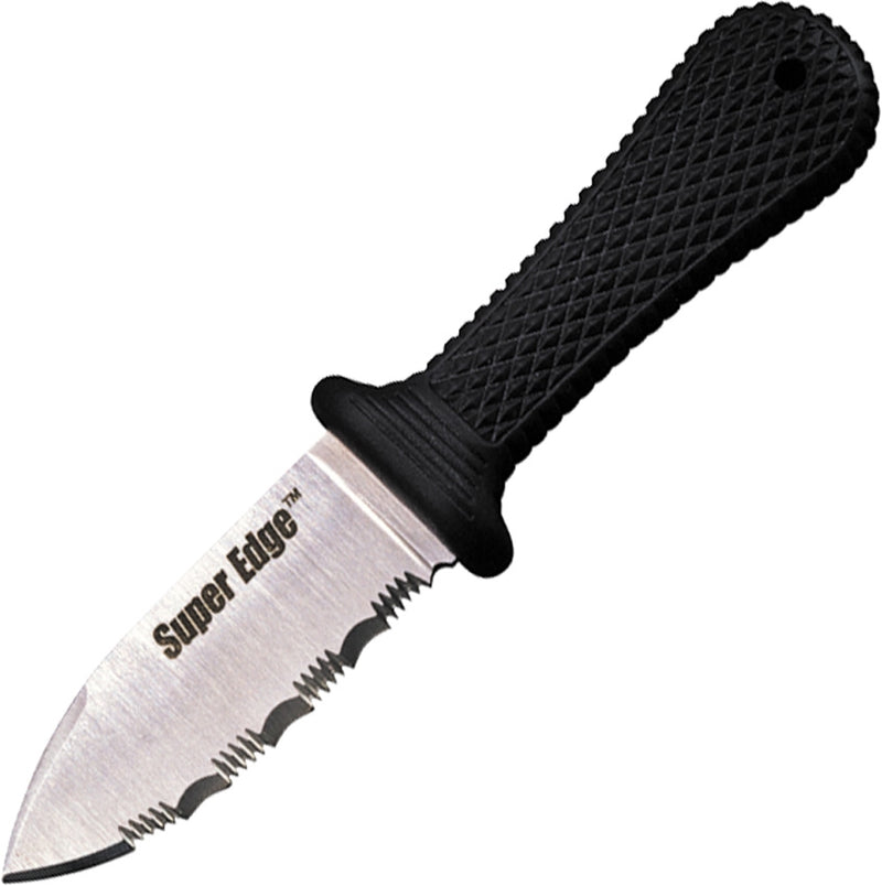 Cold Steel Super Edge Fixed Knife 2" Serrated AUS-8A Steel Blade Kray-Ex Handle 42SS -Cold Steel - Survivor Hand Precision Knives & Outdoor Gear Store