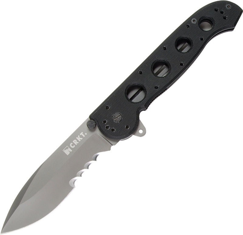 CRKT M21 Linerlock Folding Knife 3.88" 8Cr14MoV Steel Blade Black G10 Handle 2114G -CRKT - Survivor Hand Precision Knives & Outdoor Gear Store