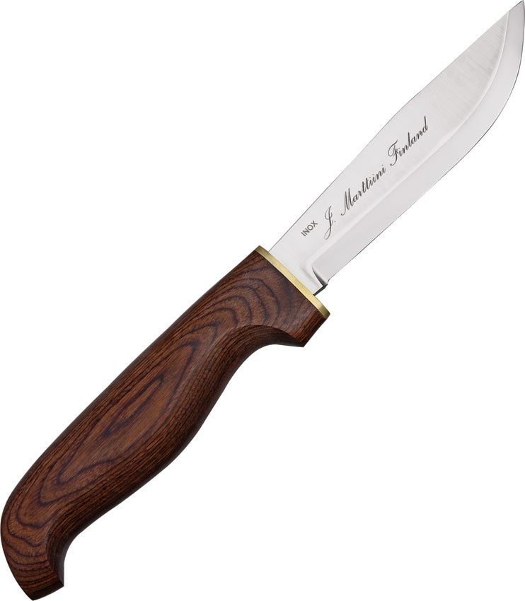 Marttiini Fixed Knife 4.25" Stainless Steel Skinner Blade Stained Birch Handle 167012 -Marttiini - Survivor Hand Precision Knives & Outdoor Gear Store