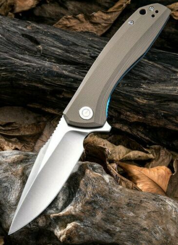 Civivi Baklash Linerlock Folding Knife 3.5" 9Cr18MoV Steel Blade G10 Handle C801B -Civivi - Survivor Hand Precision Knives & Outdoor Gear Store