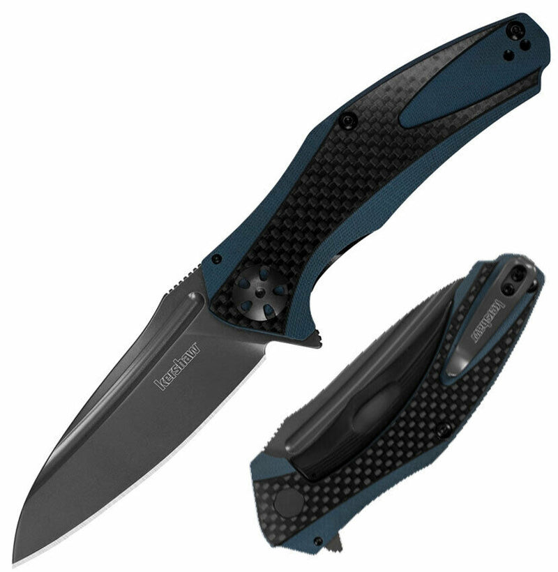 Kershaw Natrix Framelock Knife 3.2" 8Cr13MoV Steel Blade G10/Carbon Fib Handle 7007CFX -Kershaw - Survivor Hand Precision Knives & Outdoor Gear Store