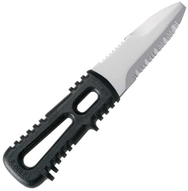 Gerber River Shorty Fixed Knife 3" 420HC Steel Blade Black Glass Filled Skeletonized Handle 0967 -Gerber - Survivor Hand Precision Knives & Outdoor Gear Store