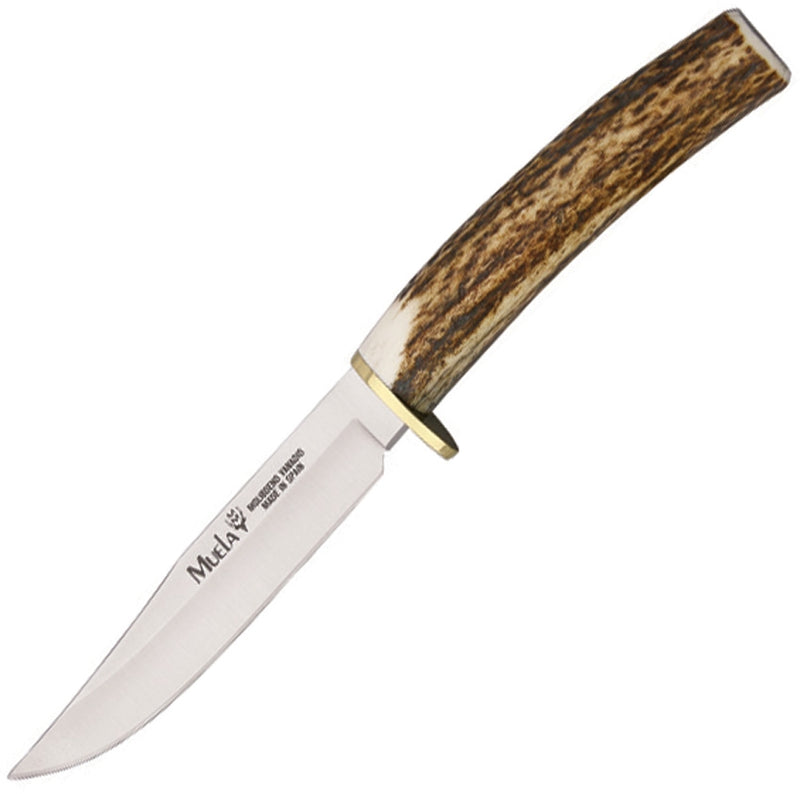 Muela Fixed Knife 4.75" 440A Steel Blade One-Piece Design Stag Handle 92894 -Muela - Survivor Hand Precision Knives & Outdoor Gear Store