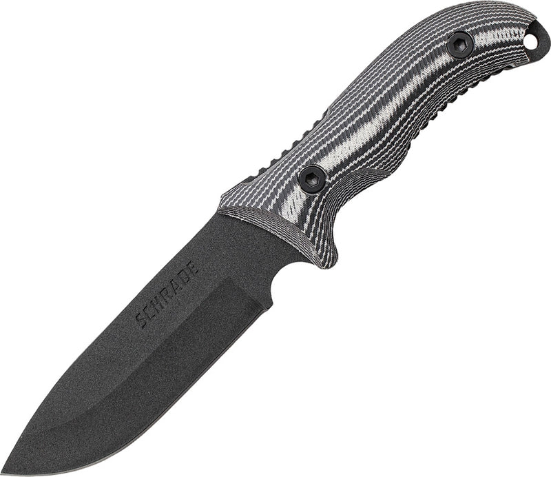 Schrade Frontier Fixed Knife 5.25" 8Cr13MoV Stainless Drop Blade Micarta Handle SCHF36M -Schrade - Survivor Hand Precision Knives & Outdoor Gear Store