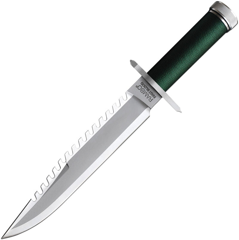 Rambo First Blood Fixed Knife 9" Stainless Steel Blade Wrapped / Nylon Handle 9292 -Rambo - Survivor Hand Precision Knives & Outdoor Gear Store