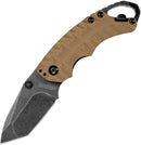 Kershaw Shuffle II Folding Knife 2.5" 8Cr13MoV Steel Blade Tan Sculpted GRN Handle 8750TTANBW -Kershaw - Survivor Hand Precision Knives & Outdoor Gear Store