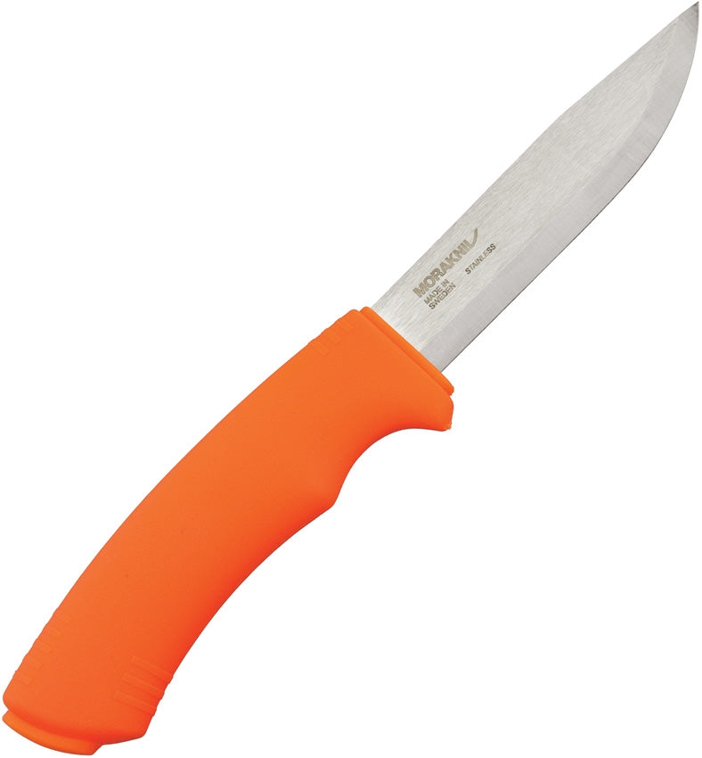 Mora Bushcraft Fixed Knife 4.12" Stainless Steel Blade Orange Rubber Handle 01621 -Mora - Survivor Hand Precision Knives & Outdoor Gear Store