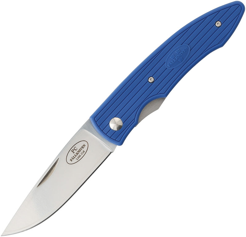 Fallkniven Linerlock Folding Knife 2.88" Cobalt Steel Blade Blue Grilon Handle PCRB -Fallkniven - Survivor Hand Precision Knives & Outdoor Gear Store