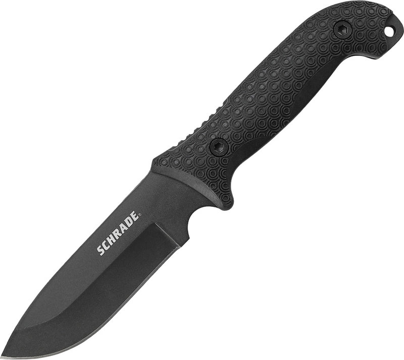 Schrade Frontier Fixed Knife 5.13" 1095 Carbon Steel Full Tang Blade Black TPE Handle SCHF51 -Schrade - Survivor Hand Precision Knives & Outdoor Gear Store